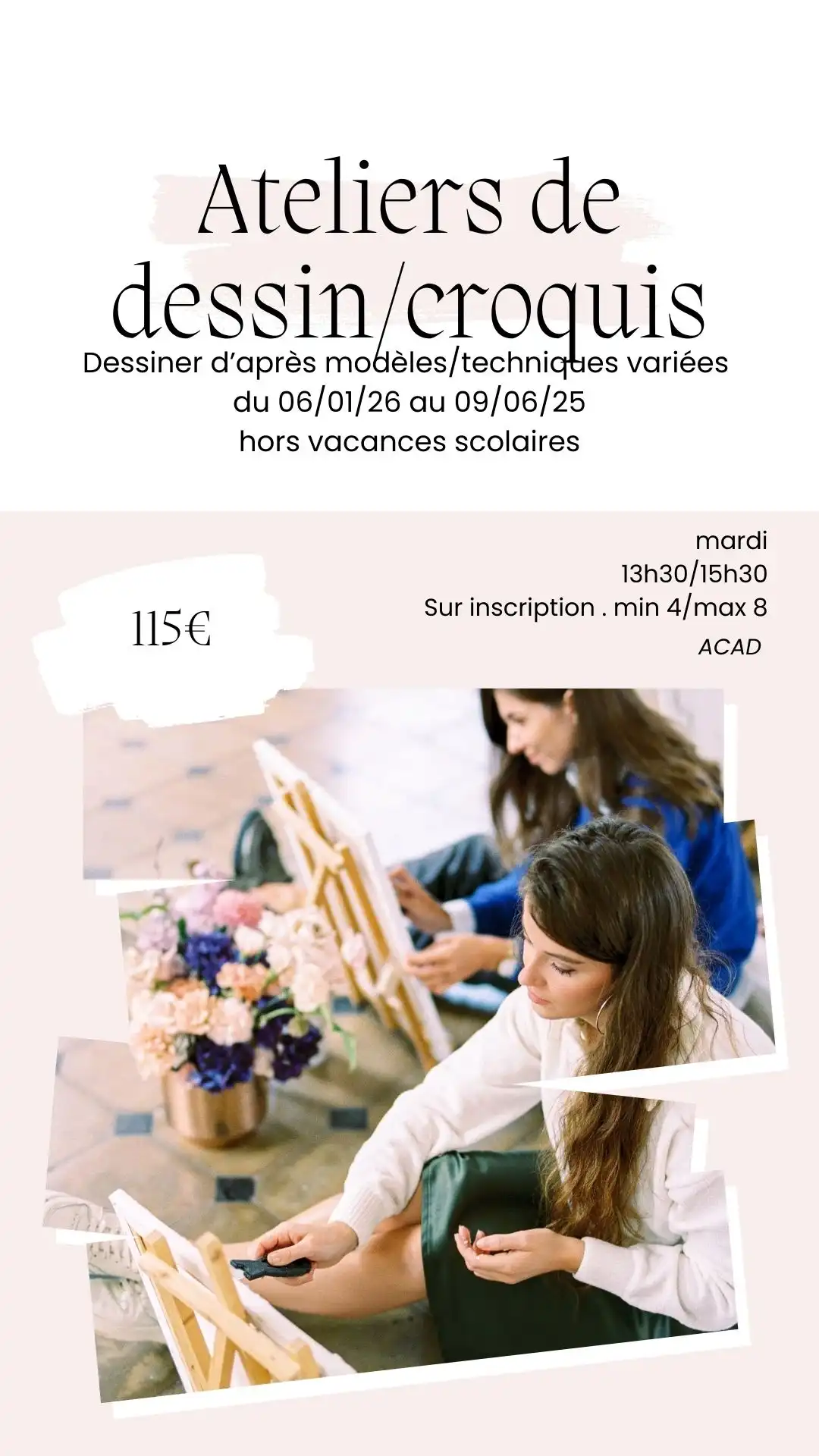 atelier dessin ACAD 2026