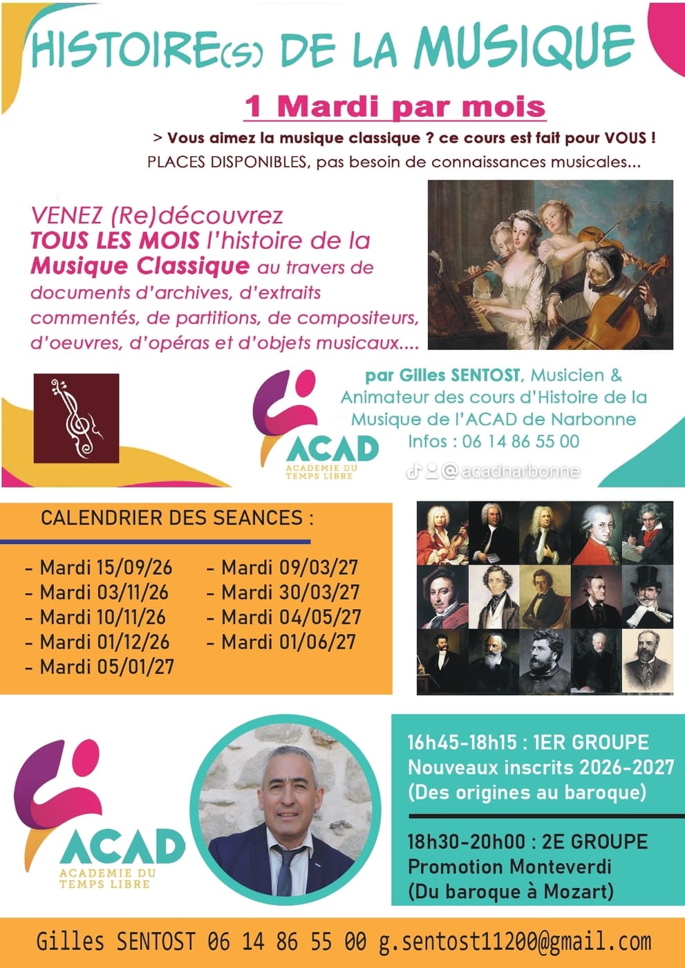 HISTOIRE DE LA MUSIQUE